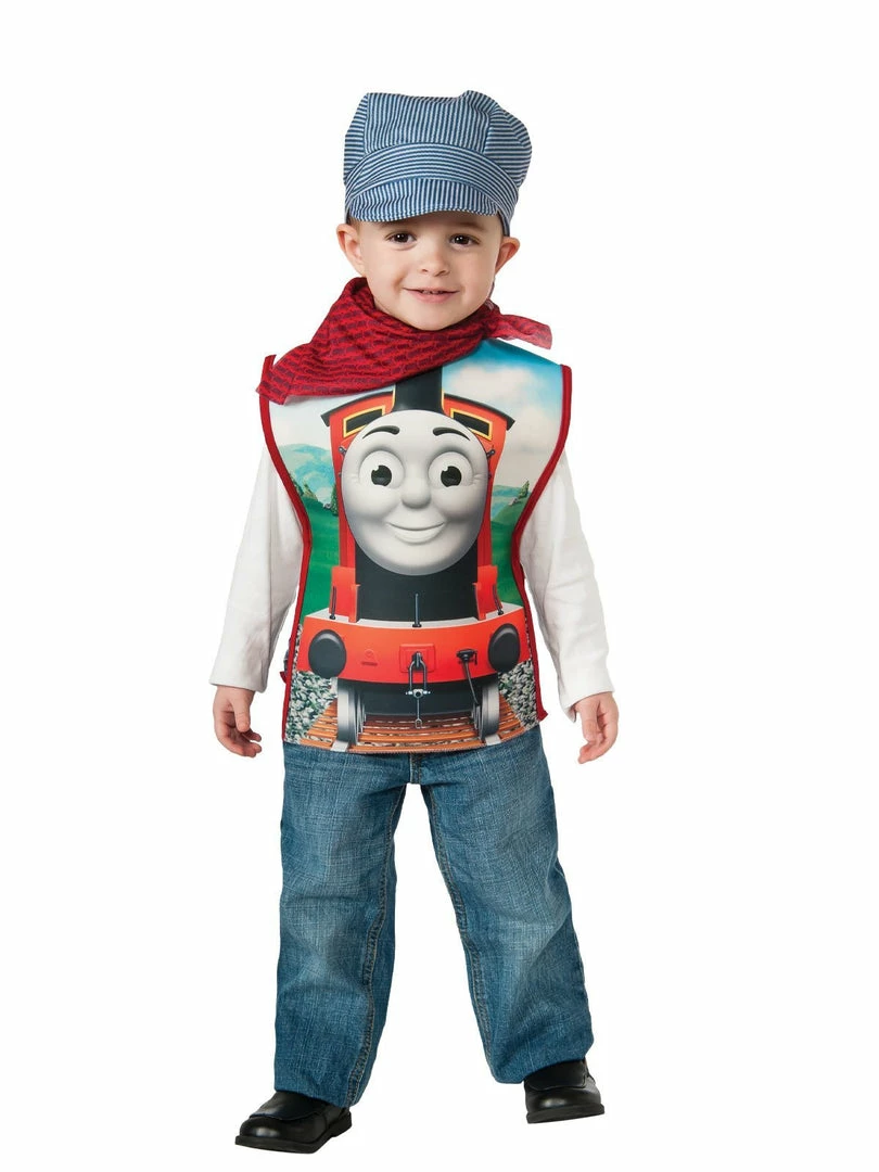 Rubie's Boys James The Tank Engine Costume For Toddlers & Kids - Mattel Thomas The Tank Engine