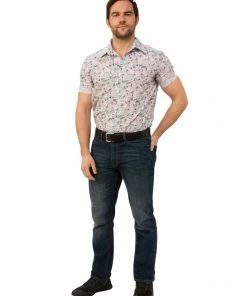 Rubie's Jim Hopper Hawaiian Shirt For Adults - Netflix Stranger Things Mens
