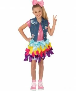 Rubie's Girls JoJo Siwa Dress Vest Set Costume For Kids - Nickelodeon JoJo Siwa