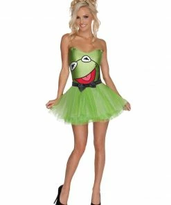 Rubie's Womens Kermit Tutu Costume For Adults - Disney The Muppets