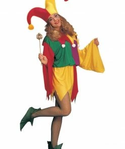 Rubie's Womens Kings Jester Costume For Adults