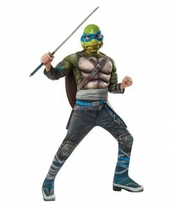 Rubie's Leonardo Deluxe Costume For Kids - Nickelodeon Teenage Mutant Ninja Turtles Boys
