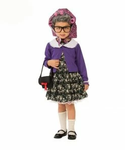 Rubie's Little Old Lady Costume For Kids Girls