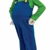 Rubie's Babies & Toddlers Luigi Deluxe Costume For Kids - Super Mario Bros
