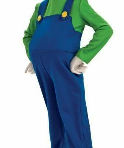Rubie's Babies & Toddlers Luigi Deluxe Costume For Kids - Super Mario Bros