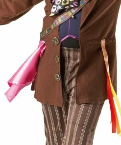 Rubie's Mens Mad Hatter Deluxe Costume For Adults - Disney Alice In Wonderland