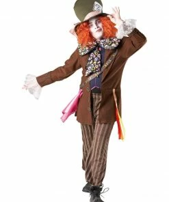 Rubie's Mens Mad Hatter Deluxe Costume For Adults - Disney Alice In Wonderland