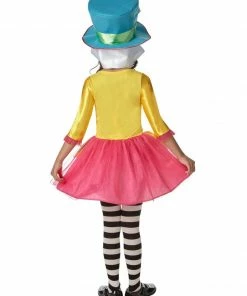 Rubie's Girls Mad Hatter Deluxe Dress Costume For Kids - Disney Alice In Wonderland