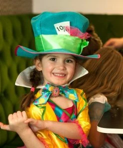 Rubie's Girls Mad Hatter Deluxe Dress Costume For Kids - Disney Alice In Wonderland