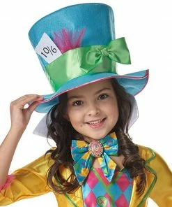 Rubie's Girls Mad Hatter Deluxe Dress Costume For Kids - Disney Alice In Wonderland