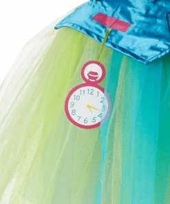 Rubie's Mad Hatter Tutu Skirt & Headband Set For Teens - Disney Alice In Wonderland Girls