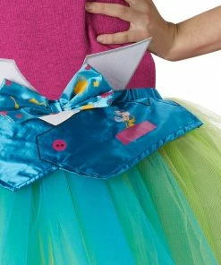 Rubie's Mad Hatter Tutu Skirt & Headband Set For Teens - Disney Alice In Wonderland Girls