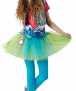 Rubie's Mad Hatter Tutu Skirt & Headband Set For Teens - Disney Alice In Wonderland Girls
