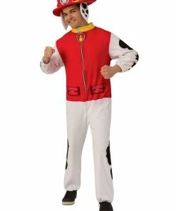 Rubie's Marshall Onesie Costume For Adults - Nickelodeon Paw Patrol Mens