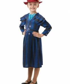 Rubie's Girls Mary Poppins Deluxe Costume For Kids - Disney Mary Poppins Returns