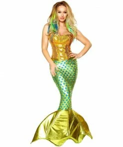 Roma Womens Mermaid Siren Of The Sea Deluxe Costume For Adults