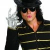 Rubie's Mens Michael Jackson Fedora Hat For Adults - Michael Jackson