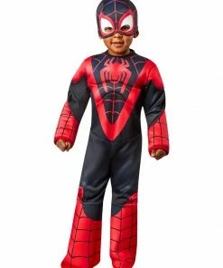 Rubie's Miles Morales Spider-Man Costume For Toddlers - Marvel Spidey & His Amazing Friends Babies & Toddlers