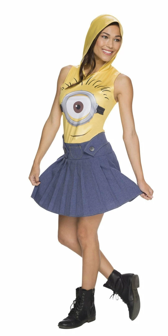 Rubie's Minion Face Dress Costume For Adults - Universal Despicable Me Shop All Adult Costumes
