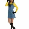 Rubie's Minion Girl Costume For Adults - Universal Despicable Me Womens