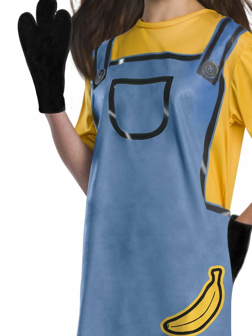 Rubie's Girls Minion Oversized Tee Costume For Teens - Universal Minions The Rise Of Gru