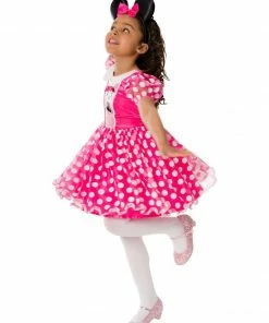 Rubie's Babies & Toddlers Minnie Mouse Pink Deluxe Costume For Toddlers & Kids - Disney Mickey Mouse