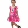 Rubie's Babies & Toddlers Minnie Mouse Pink Deluxe Costume For Toddlers & Kids - Disney Mickey Mouse