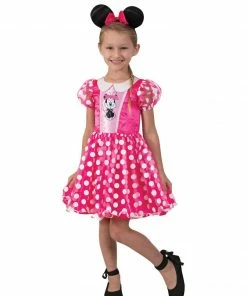 Rubie's Babies & Toddlers Minnie Mouse Pink Deluxe Costume For Toddlers & Kids - Disney Mickey Mouse