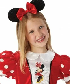 Rubie's Minnie Mouse Red Glitz Costume For Kids - Disney Mickey Mouse