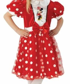 Rubie's Minnie Mouse Red Glitz Costume For Kids - Disney Mickey Mouse