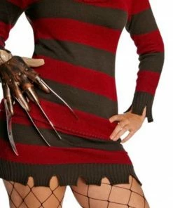 Rubie's Plus Size Costumes Miss Freddy Kruger Plus Size Costume For Adults - Warner Bros Nightmare On Elm St