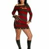 Rubie's Plus Size Costumes Miss Freddy Kruger Plus Size Costume For Adults - Warner Bros Nightmare On Elm St