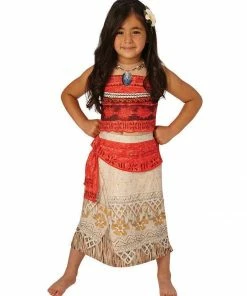 Rubie's Moana Deluxe Costume For Kids - Disney Moana Girls