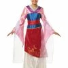 Rubie's Womens Mulan Deluxe Costume For Adults - Disney Mulan