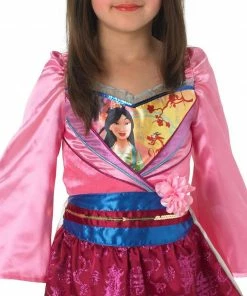 Rubie's Girls Mulan Shimmer Costume For Kids - Disney Mulan
