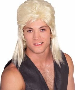 Rubie's Mullet Blonde Wig For Adults Mens