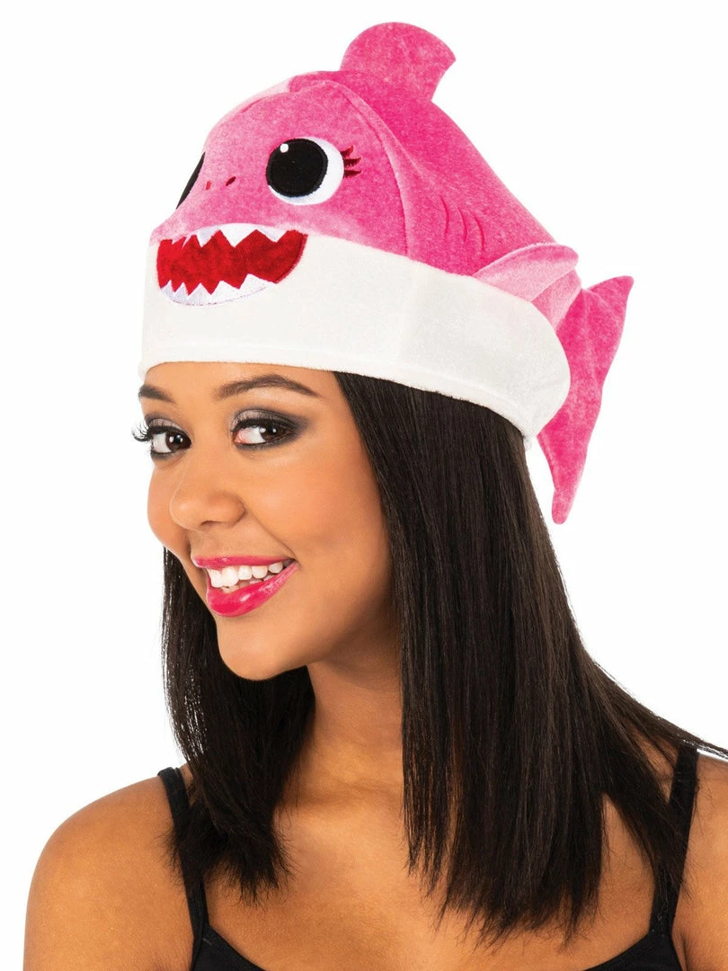 Rubie's Mummy Shark Pink Hat For Adults - Baby Shark Womens