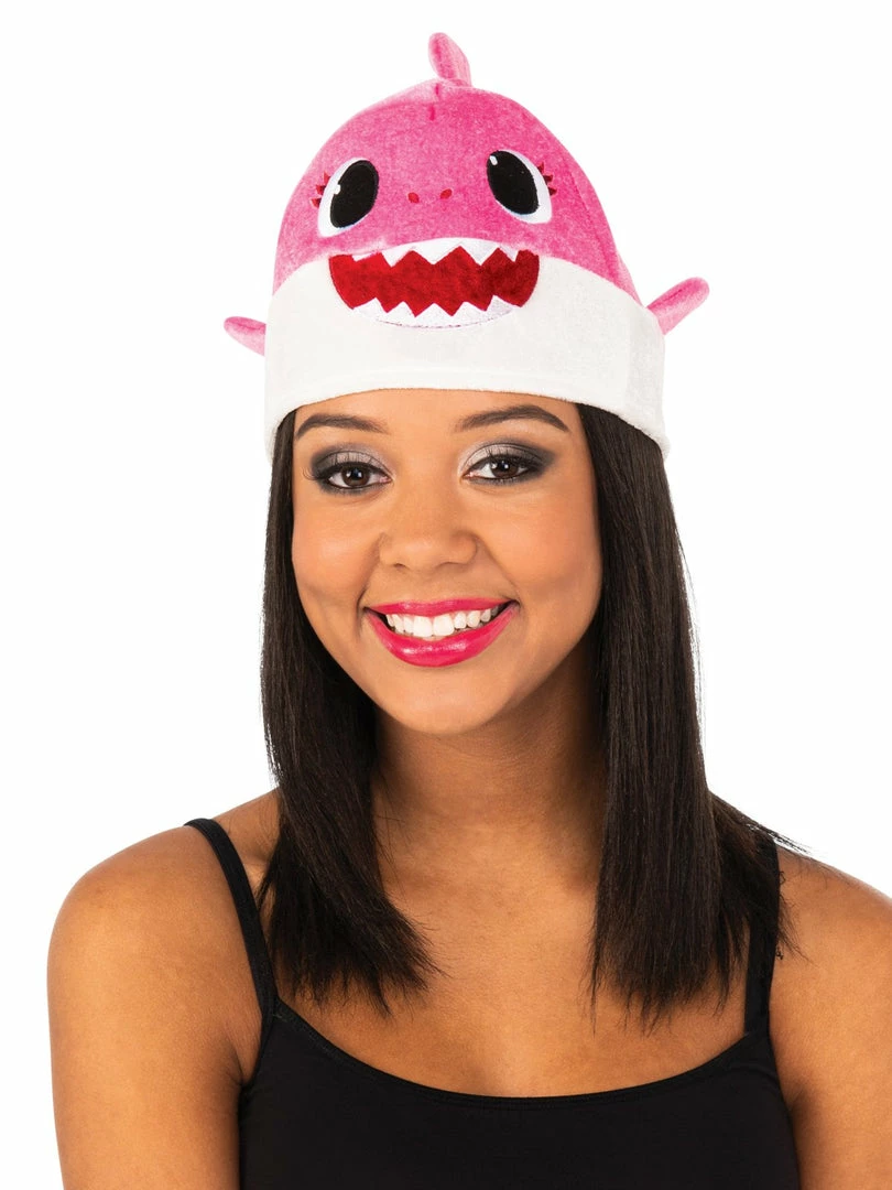 Rubie's Mummy Shark Pink Hat For Adults - Baby Shark Womens