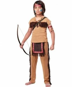California Costume Collections Native American Brave Costume For Kids Boys