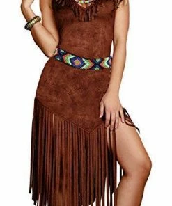 Dreamgirl Native American 'Hot On The Trail' Costume For Adults Womens