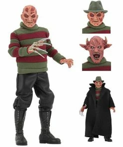 Freddy Kreuger - Nightmare On Elm St New Nightmare On Elm Street– 8” Clothed Freddy Kreuger Action Figure- NECA Collectibles