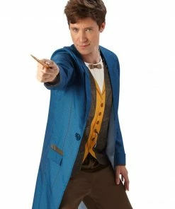 Rubie's Mens Newt Scamander Costume For Adults - WB Fantastic Beasts & Where To Find Them