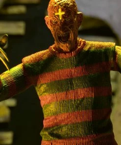 Freddy Kreuger - Nightmare On Elm St Nightmare On Elm Street Part 3: Dream Warriors – 7” Ultimate Freddy Kreuger Action Figure- NECA Collectibles