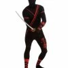 Rubie's Ninja 2nd Skin Suit For Adults