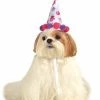 Rubie's Paw Print Birthday Girl Pet Hat Pets