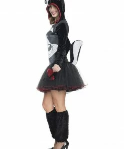 Rubie's Womens Pepe Le Pew Hooded Tutu Costume For Adults - Warner Bros Looney Tunes