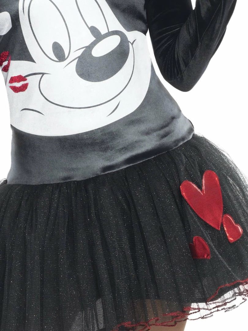 Rubie's Womens Pepe Le Pew Hooded Tutu Costume For Adults - Warner Bros Looney Tunes