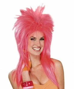 Forum Novelties Womens Pink Pizzazz Wig For Adults