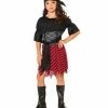 Rubie's Pirate Red Costume For Kids & Tweens