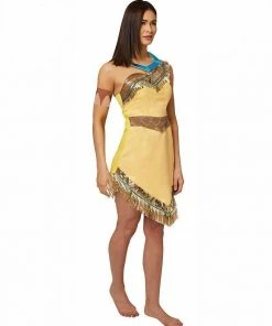 Rubie's Pocahontas Deluxe Costume For Adults - Disney Pocahontas Womens
